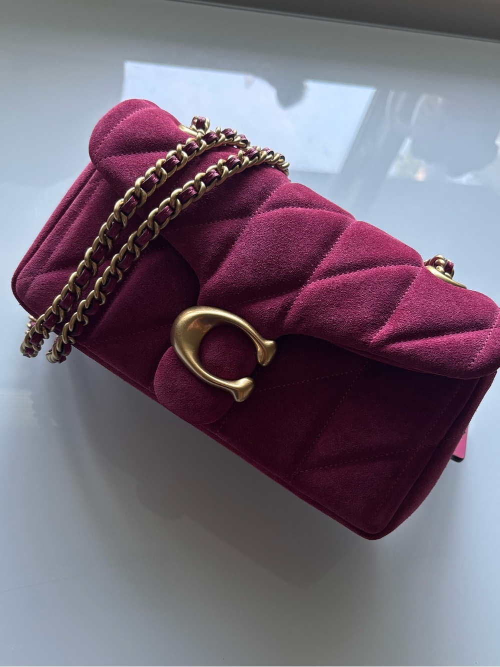 Coach Tabby Shoulder Bag 20 With Quilting
